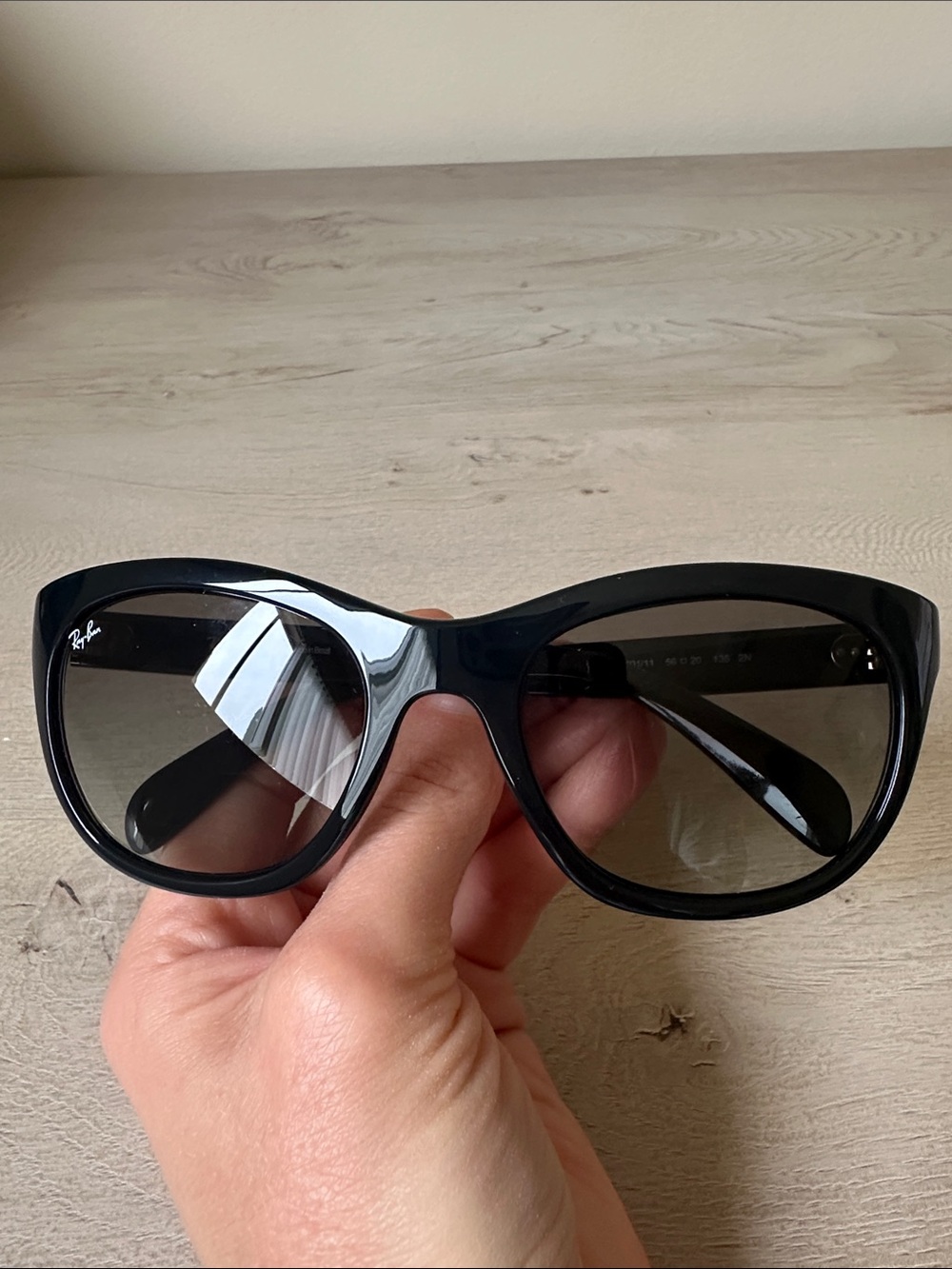 Ray-Ban RB4216 Black Square Sunglasses